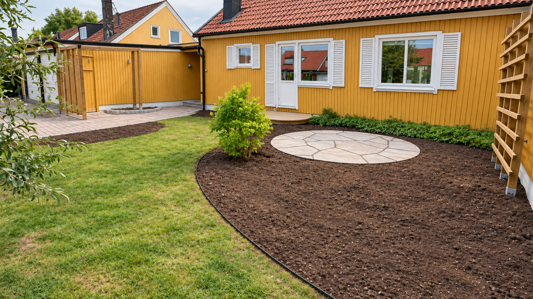 Trädgård
